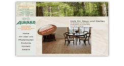 Desktop Screenshot of aignerholz.at